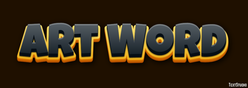 Art Word Text Effect