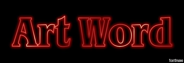 Art Word Text Effect