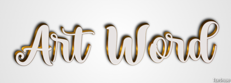 Art Word Text Effect
