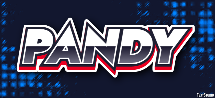 Pandy Efecto de Texto