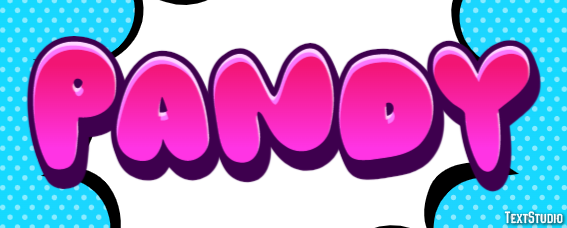 Pandy Efecto de Texto