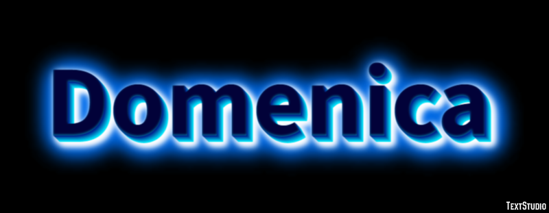 Domenica Text Effect