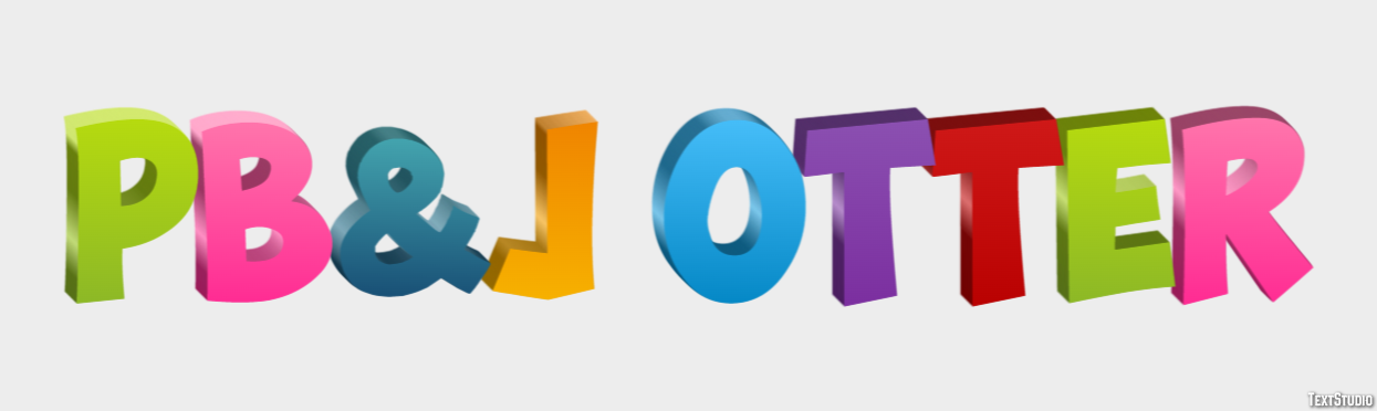 PB&J Otter Text effect