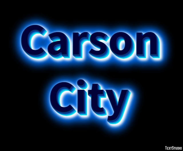 Carson City Efekt tekstowy
