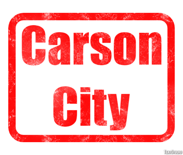 Carson City Efekt tekstowy