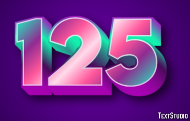 125 Effetto testo