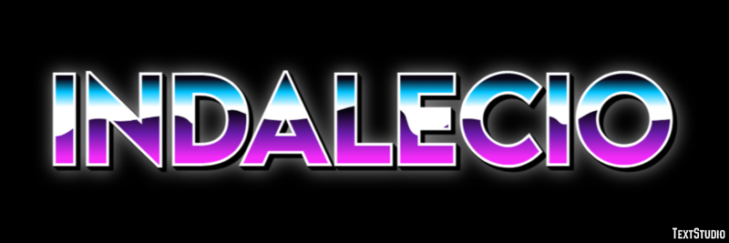 Indalecio Efecto de texto