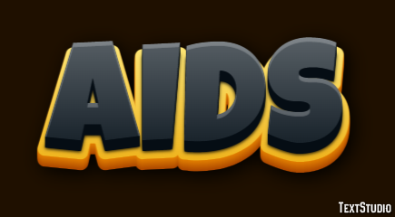 AIDS Texteffekt