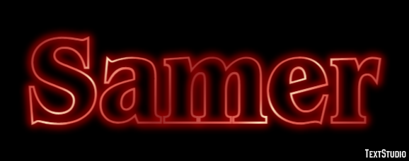 Samer Efecto de Texto