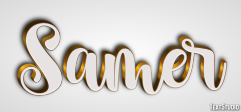 Samer Texteffekt
