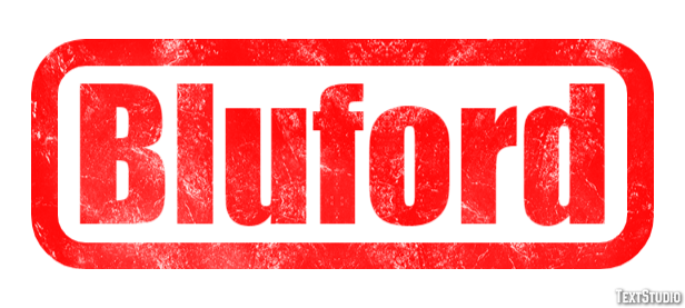 Bluford Effet de Texte