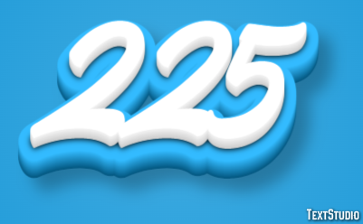 225 テキスト効果