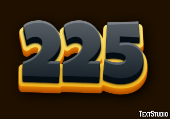 225 テキスト効果