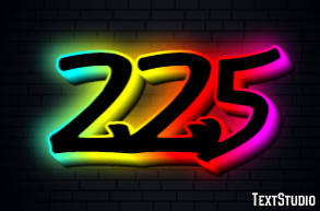 225 テキスト効果