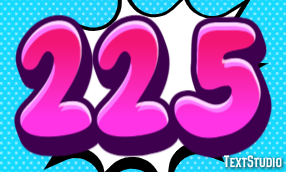 225 Effetto testo