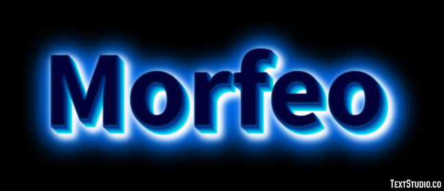 Morfeo Effetto testo