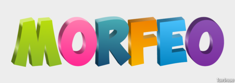 Morfeo Effetto testo