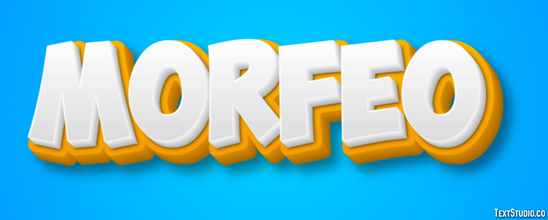 Morfeo Effetto testo