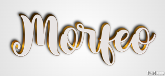Morfeo Effetto testo