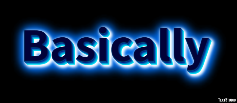 Basically Text Effect