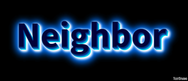 Neighbor テキスト効果