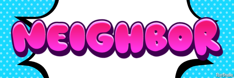 Neighbor Efeito de texto
