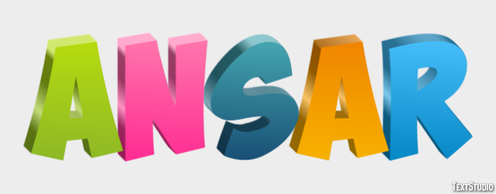 Ansar Text Effect