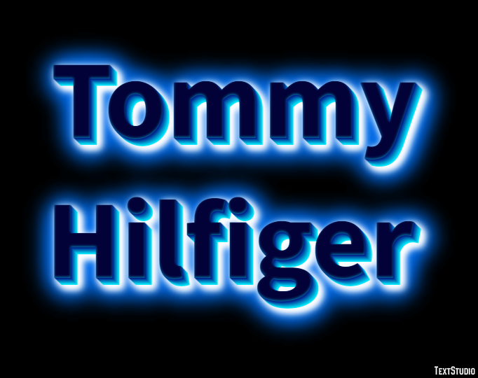 Tommy Hilfiger Effetto testo