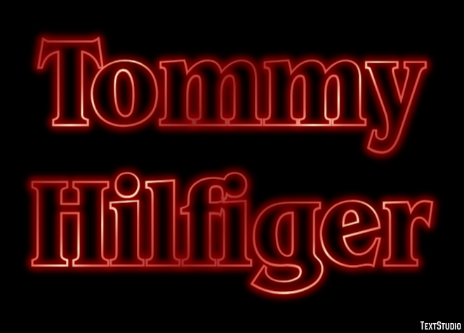 Tommy Hilfiger Effet de Texte