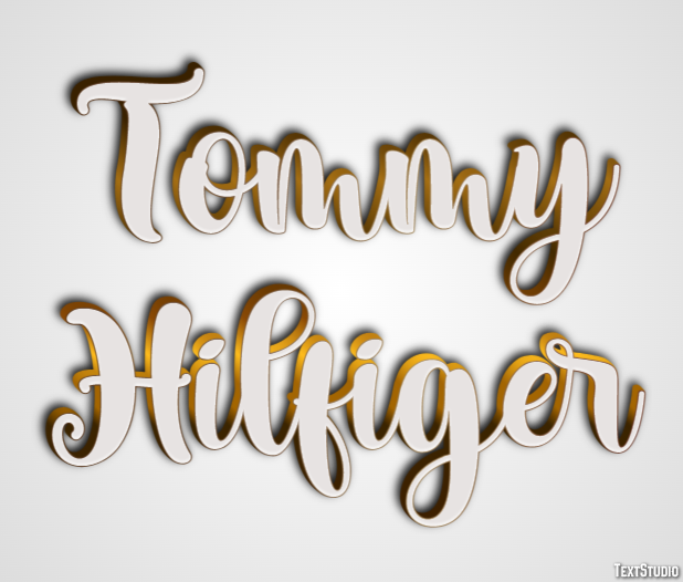 Tommy Hilfiger Effet de Texte