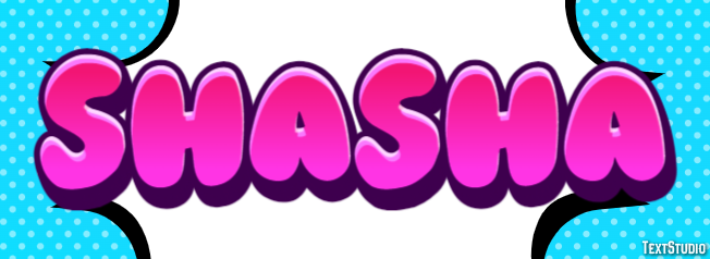 Shasha Texteffekt
