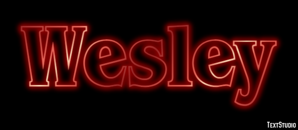 Wesley Efekt tekstowy