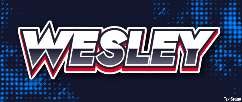 Wesley Texteffekt