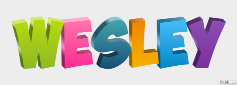 Wesley Efekt tekstowy