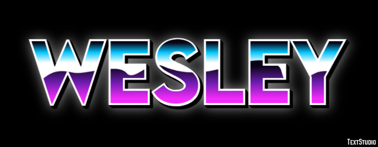 Wesley テキスト効果
