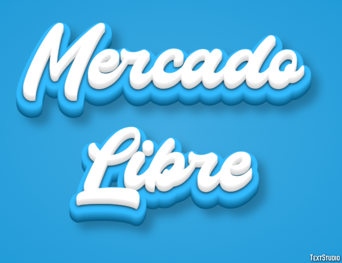 Mercado Libre Tekst effect