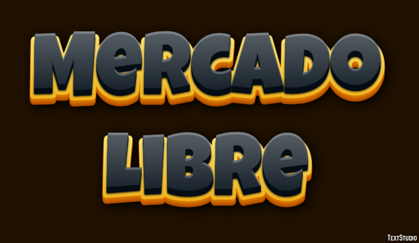 Mercado Libre テキスト効果