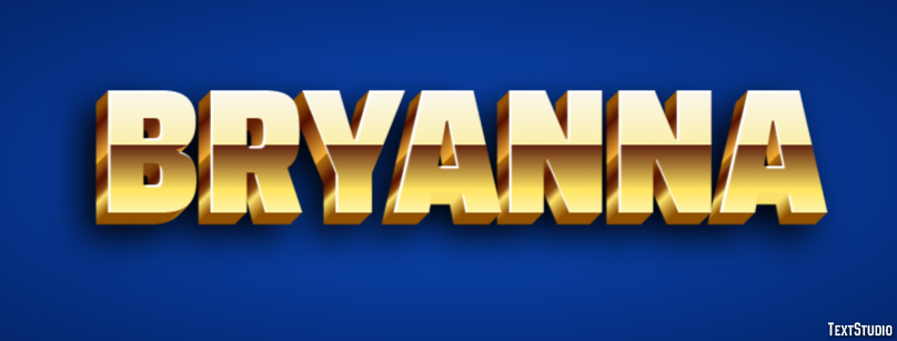 Bryanna Efekt tekstowy