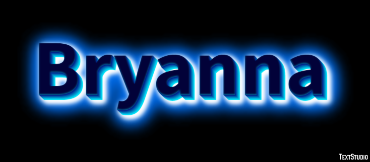 Bryanna Efecto de Texto