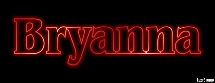 Bryanna Tekst Effect