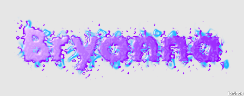 Bryanna Text Effect