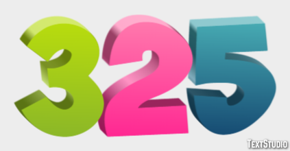 325 Texteffekt