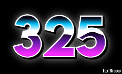 325 Metin Efekti