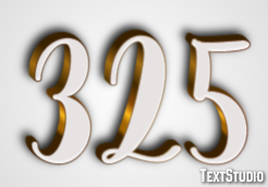 325 Texteffekt