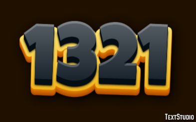 1321 Effetto testo
