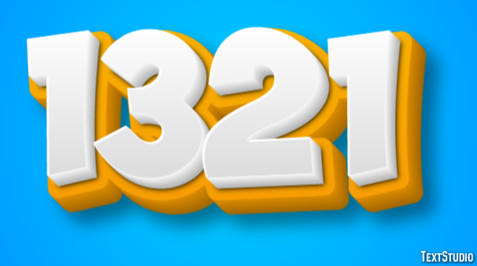 1321 Effetto testo