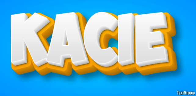 Kacie Text Effect