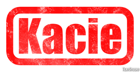 Kacie Texteffekt
