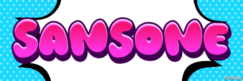 Sansone Effetto testo