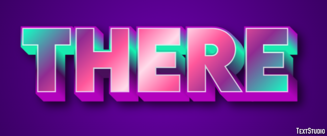There Text Effect